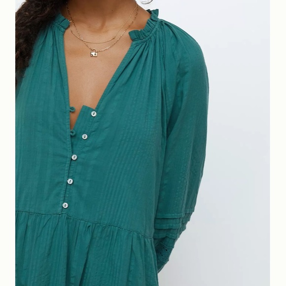 NWT Anthropologie Carrie Tiered Tunic Dress - Picture 4 of 9